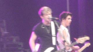 The Vamps  Last Night  Live  Sheffield Hallam FM Live [upl. by Annaej]