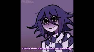 Youre Killing My Tough Guy Personality  Danganronpa Shorts  Oumeno  K3ikolee [upl. by Streeto]