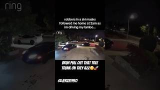 Guy in lambo shows robbers who to play wit 🚀😳😳😳😳 explore shorts fyp viralvideo reels for [upl. by Carmine615]