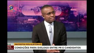 Condições para o diálogo entre o Presidente da República e os candidatos à presidência [upl. by Ortrud926]