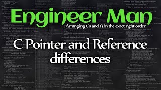 C Pointer and Reference differences [upl. by Enajharas]