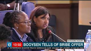 Booysens tells of bribe offer [upl. by Anauq]