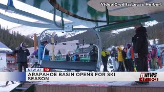 Arapahoe Basin opens for ski season [upl. by Ytsenoh]