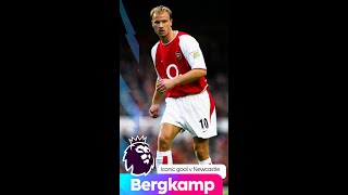 Iconic Goal  That Dennis Bergkamp goal against Newcastle [upl. by Mendes]