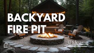 37 Backyard Fire Pit Ideas  Cool Backyard Fire Pit Ideas [upl. by Eniawd]