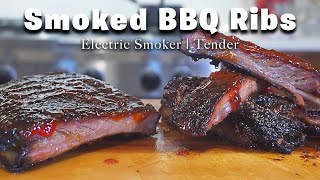 How to Smoke Ribs in an Electric Smoker Masterbuilt Smoker Recipe [upl. by Stafani]