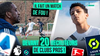 Ce joueur fait UN MATCH DE FOU devant les recruteurs de Clubs Pros au showcase de TONSSER [upl. by Retsevlis]