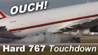 Hardest Boeing 767 Landing EVER [upl. by Ydderf502]