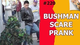 Funniest Bushman Scare Prank 220  Funny Video  Ryan Lewis Pranks [upl. by Irahc791]