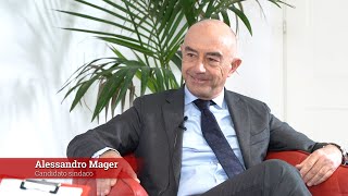 A tu per tu con i candidati sindaco di Sanremo la parola ad Alessandro Mager [upl. by Llertnov]