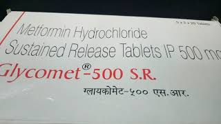 Glycomet 500 SR Tablet Review [upl. by Eeclehc]