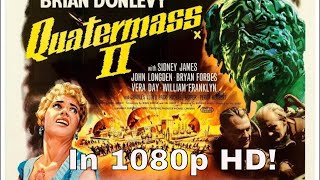 QUATERMASS II ENEMY FROM SPACE 1957 Awesome 1090p HD Giant Alien Monsters [upl. by Wanyen775]