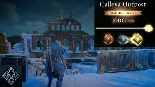 Calleva Outpost Wolf Mastery Challenge Gold Medal  Assassins Creed Valhalla [upl. by Arries]