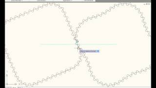 Rotating noncircular gears [upl. by Kayla]