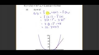 Differentials and Increments [upl. by Solracsiul]