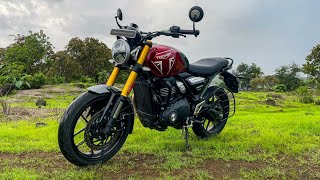 2024 TRIUMPH SPEED 400 REVIEW  BIKE GOT CRASHED🥺  OWNERSHIP REVIEW [upl. by Braswell276]