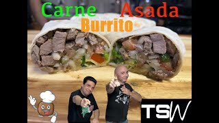 Carne Asada Burrito  Robertos Recipe From the West Coast [upl. by Blaire447]