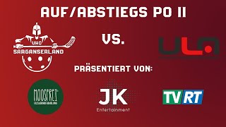 Herren NLB AufAbstiegs PO UHC Sarganserland  Unihockey Langenthal Aarwangen Highlights [upl. by Kinnon]