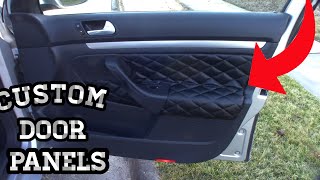 How to permanently Fix Sagging VW Jetta Door Panels [upl. by Kennie]