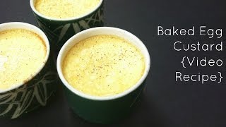 How to Make Baked Custard Video Recipe [upl. by Sari788]