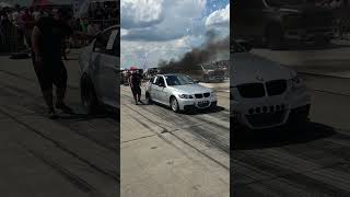 Bmw E90 Diesel Burnout LOUD shorts [upl. by Der800]