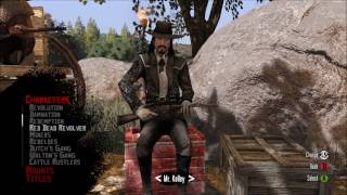 Red Dead Redemption All 143 Multiplayer Characters DLC Legendary [upl. by Attirehs919]