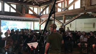 Casey Driessen conducts the Blue Ridge Fiddle Camp Orchestra [upl. by Yhtnomit]