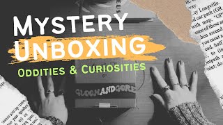 I Ordered A Oddities amp Curiosities Mystery Box What Did I Get [upl. by Robillard]