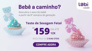 Teste de Sexagem Fetal é no Labi [upl. by Erehc924]