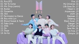 BTS PLAYLIST 2023  BEST SONG OF BTS [upl. by Kerman]