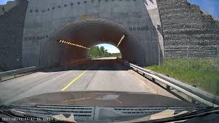 Gold Mine Rd   Heading West Timmins Ontario Canada [upl. by Llekcor267]