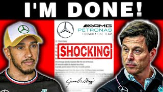 Hamilton’s BOLD PostAustin Decision STUNS Mercedes and Fans [upl. by Arrehs]