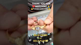 📿💍GOLD FIELD vs GOLD PLATED Making money off junk jewelry gold jewelry goldjewellery goldfield [upl. by Allecram874]