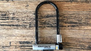 How to lock your bike Unboxing the Kryptonite kryptolok bike lock [upl. by Olraced595]