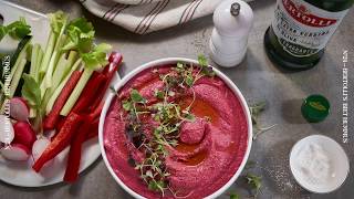 Het Recept is Simpel Hummus van rode biet [upl. by Imeka]