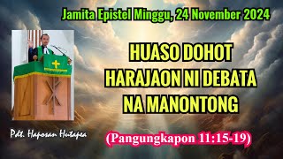 Jamita Partangiangan Epistel Minggu 24 November 2024 Pangungkapon 111519 [upl. by Sousa]