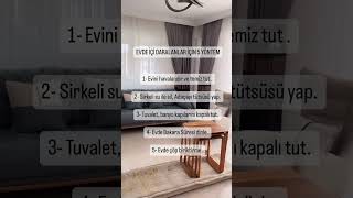 EVDE İÇİ DARALANLAR İÇİN 5 YÖNTEM hype temizlikvlog keşfet yemektarifleri temiz [upl. by Hceicjow]