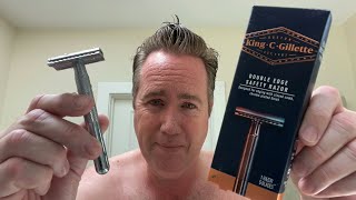 Is the King C Gillette Safety Razor Worth a Darn [upl. by Dulcie124]