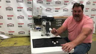 Industrial Sewing Machines Tutorial  Tuesday Tent Talks 4 [upl. by Sug]