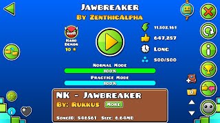 Jawbreaker 100 Hard Demon By quotZenthicAlphaquot [upl. by Anilek]