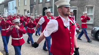 Drumderg Loyalists Keady clip 3  Dunloy Accordion band parade 2024 [upl. by Sutniuq210]