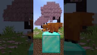 Minecraft Fox but The Kid LAROI Justin Bieber  STAY minecraft shorts [upl. by Selie]