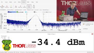 Thorlabs OSA Software Tutorial Part 4  Measuring Optical Input Power [upl. by Amsab]