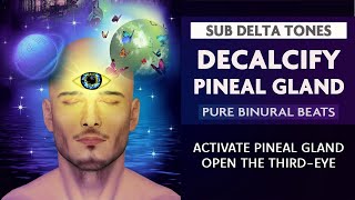 Decalcify Pineal Gland DELTA Binaural Beats Meditation No Music  Third Eye Opening  936 Hz [upl. by Brantley]