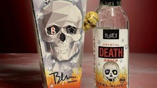 Say hello to Crystal Death by Blairs Hot Sauce HotSauceBoss HotSauceMikeOfficial [upl. by Alethea246]