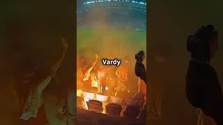 Jamie Vardy Trolls Spurs Fans 🤣 shorts shortsvideo premierleague vardy football soccer [upl. by Aicilana932]