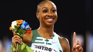 Jasmine Camacho Quinn runs a meet record to win the Womens 100M Hurdles Galà dei Castelli [upl. by Litta]