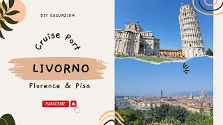 Livorno Cruise Port DIY Excursion Enchanted Princess Cruise  Pisa Florence [upl. by Sigmund235]