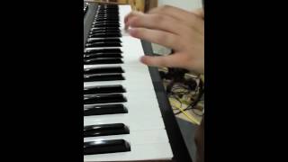 Judas Priest Electric Eye Solo on SynthKeyboard  By Skylar Thomas [upl. by Eiroj]