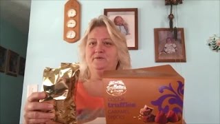 Tasting Video  Truffettes quotCocoa Truffles Caramel Specksquot [upl. by Ahseyn]